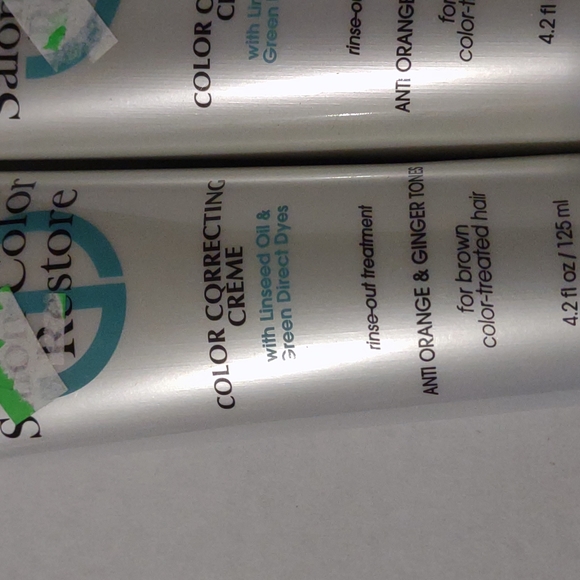 2 Dessange Restore Color Correcting creme cream treatment brown dyed hair - Picture 2 of 4